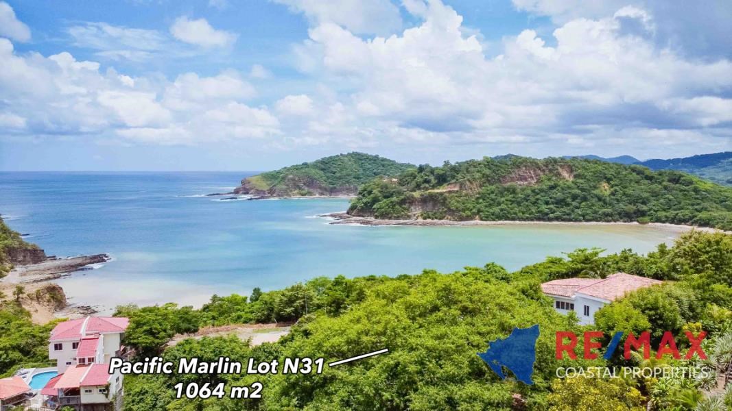 RE/MAX real estate, Nicaragua, San Juan del Sur, Pacific Marlin Ocean View Lot N31