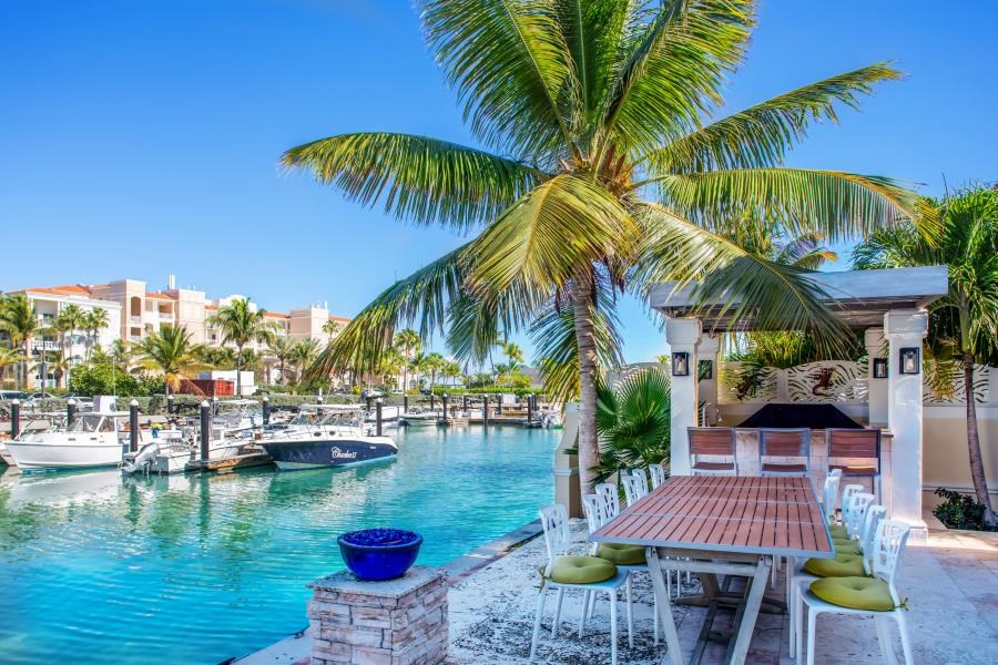 RE/MAX real estate, Turks and Caicos, Leeward, Luxury Canal Front Home in Leeward Turks and Caicos Islands
