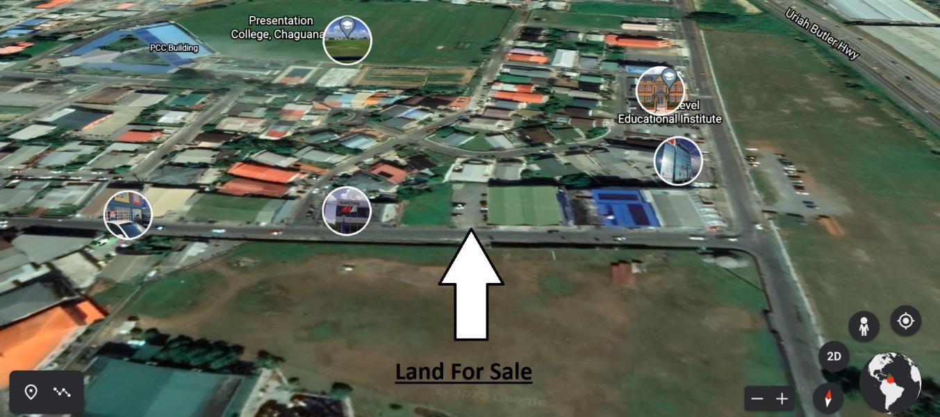 RE/MAX real estate, Trinidad and Tobago, Chaguanas, Chaguanas, Yard Street Commercial Land for Sale 