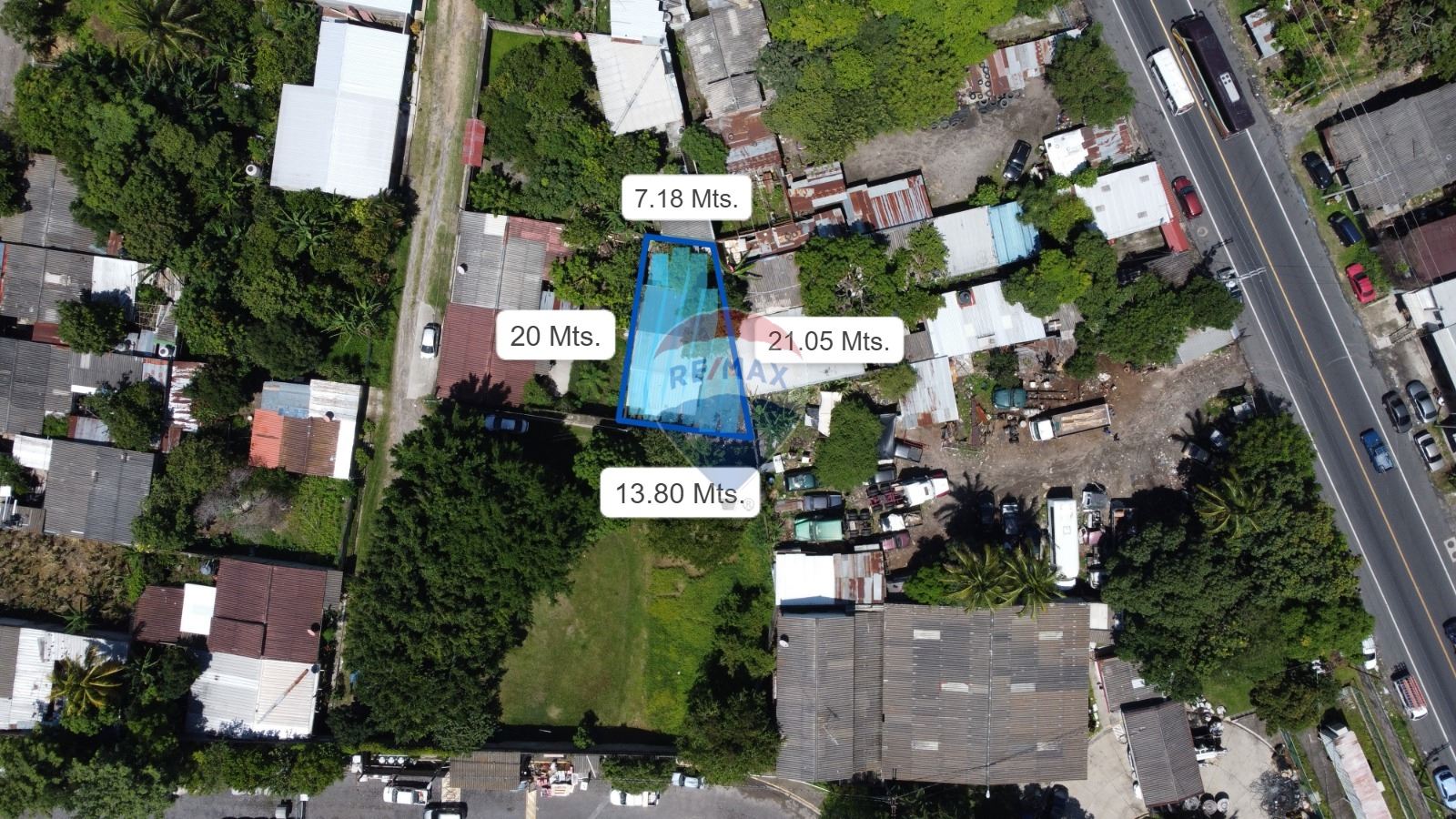 Lot with house, La Palma area, San Martín