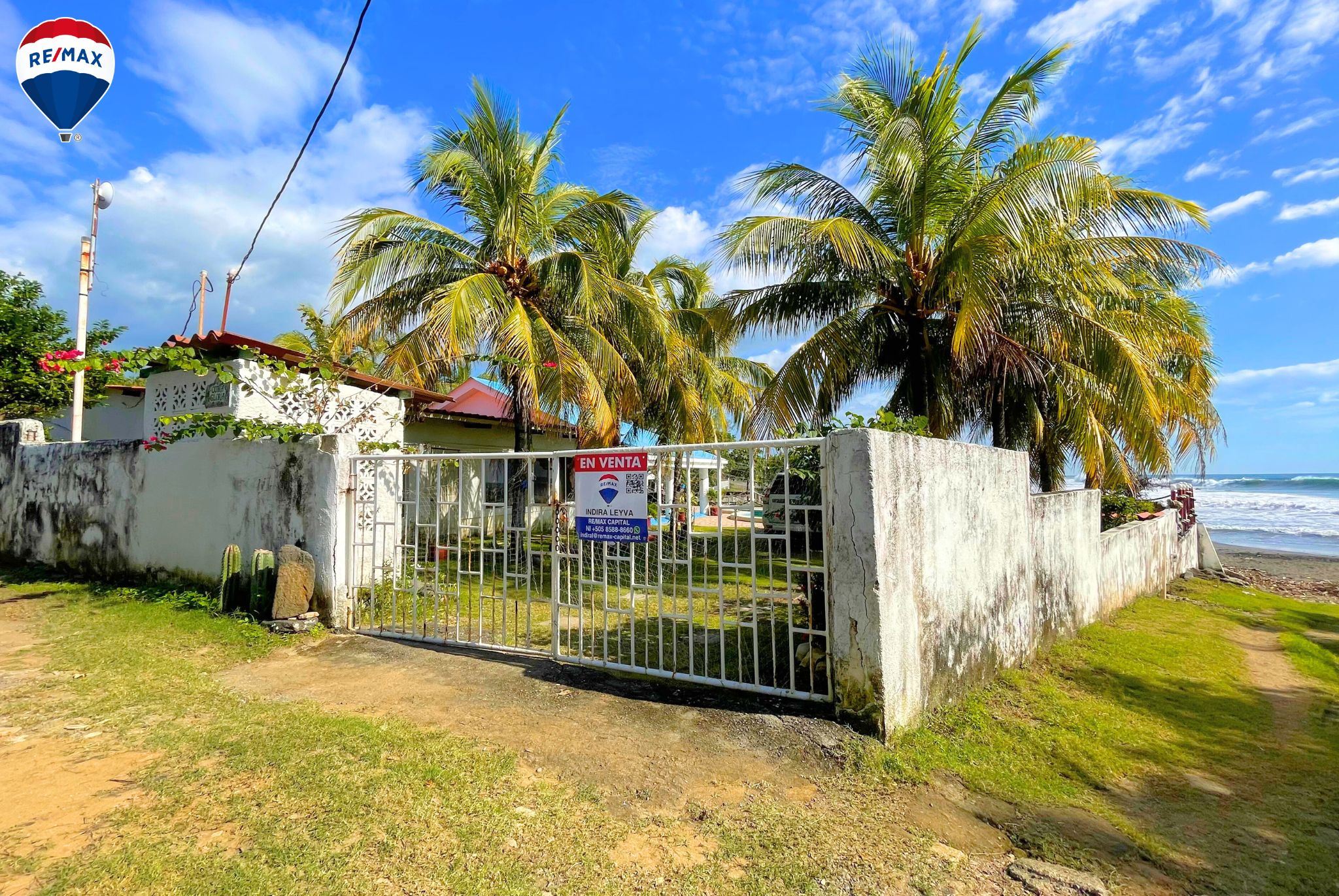 Remax real estate, Nicaragua, El Transito, Wonderful Beachfront Home in Playa El Tránsito