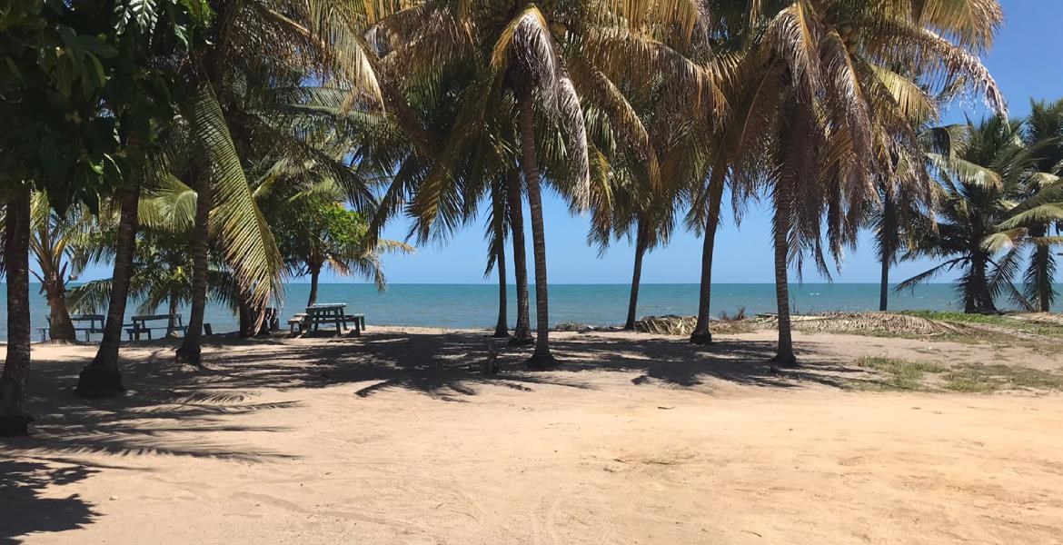 Remax real estate, Belize, Hopkins, Sandy Hopkins Lot with 80 feet of Beachfront