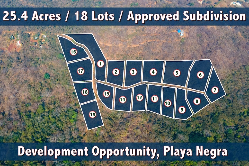 25.4 Acres Development Opportunity in Playa Negra