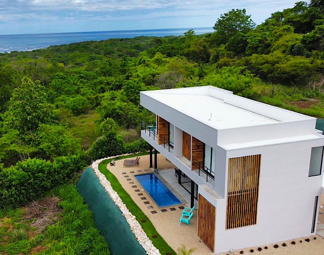 Two-Story Ocean View Home in Marbella Guanacaste, Gated Community