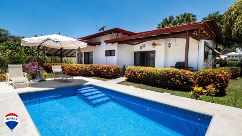 Tropical Beach House For Sale - Quebrada Ganado Costa Rica