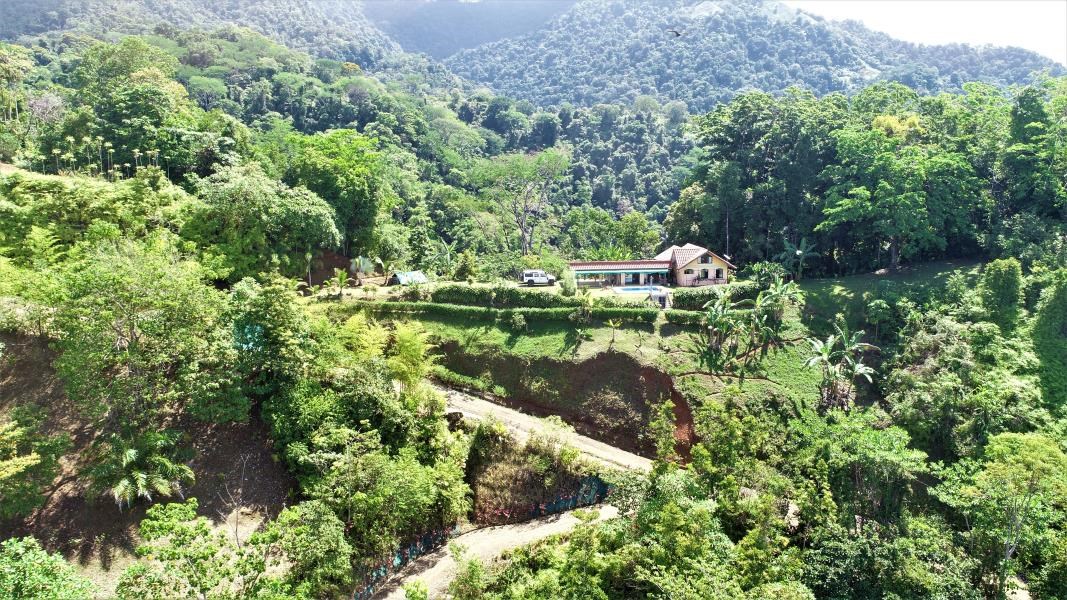 RE/MAX real estate, Costa Rica, Tres Rios, 2 Bedroom House with Mountain, Waterfall, Pyramid and spectacular Ocean Views with Sunset