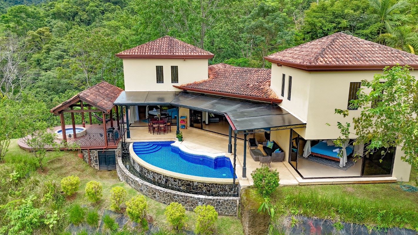 RE/MAX real estate, Costa Rica, Tres Rios, Multi-Home Luxury Estate, With Jungle, Mountain And Ocean Views, Private Waterfalls And Orchards On 71 Acres In Gated Community!