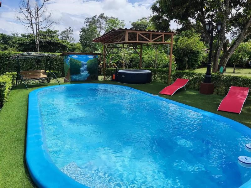 Near la Fortuna, Tropical Retreat for Sale in San Isidro de Chachagua: Your Oasis in Costa Rica near Arenal Volcano